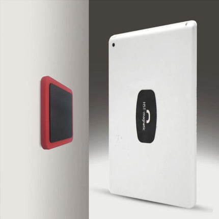 Wall-mounted iPad Magnetic Adsorption Universal Sticker Mobile Phone Wall Bracket(White B)-garmade.com