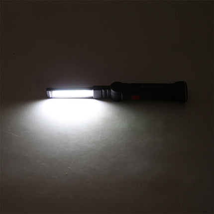 Handheld Movable Work Lights USB Charging Multi-functional and Folding Emergency COB LED Lights, Size:14.8 x 4.7cm(Black)-garmade.com