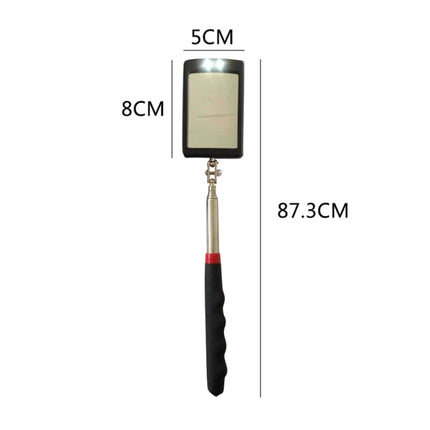 LED Work Light Inspection Mirror Extending Car Chassis Angle View Automotive Telescopic Detection Tool For Car Repair-garmade.com