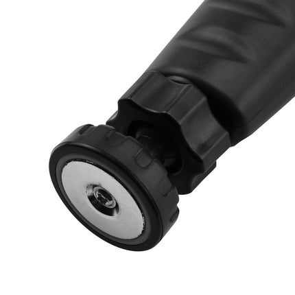 10W USB Rechargeable Adjustable COB LED Slim Work Light with Hook(Black)-garmade.com