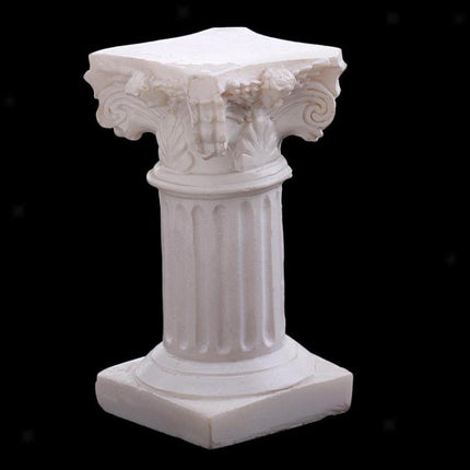 For Garden Diorama Yard Scenery Decor Resin Roman Column Pillar Model-garmade.com