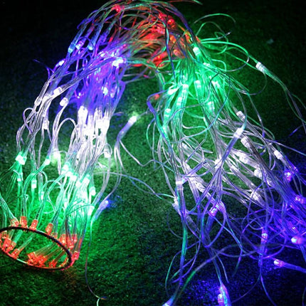 Spider Web Lamp Christmas Garland String Christmas Lights Fairy Party Garden Wedding Decoration EU Plug-garmade.com