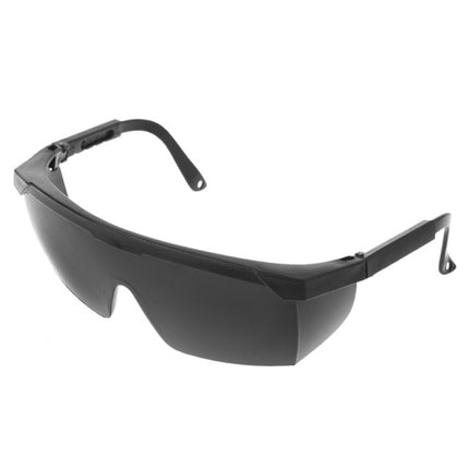 10 PCS Outdoor Safety Glasses Spectacles Eye Protection Goggles Dental Work Eyewear(Black Frame Black Lens)-garmade.com