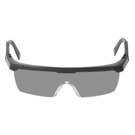 10 PCS Outdoor Safety Glasses Spectacles Eye Protection Goggles Dental Work Eyewear(Black Frame Grey Lens)-garmade.com