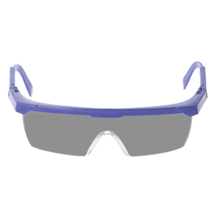 10 PCS Outdoor Safety Glasses Spectacles Eye Protection Goggles Dental Work Eyewear(Blue Frame Grey Lens)-garmade.com