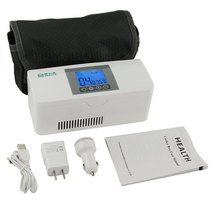 Portable Insulin Storage Cooler Bag Diabetic Insulin Cooler Box Rechargeable Fridge Mini Refrigerator Ice Box Travel Bag-garmade.com