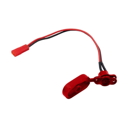 3 PCS For Xiaomi Mijia M365 Electric Scooter Accessories Waterproof Connector Battery Charging Head(with Red Waterproof Cover)-garmade.com