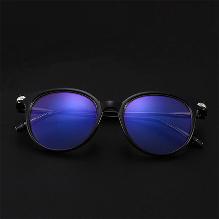 Anti Blue Anti-radiation Computer Gaming Protection Glasses for Women Men(Gray)-garmade.com