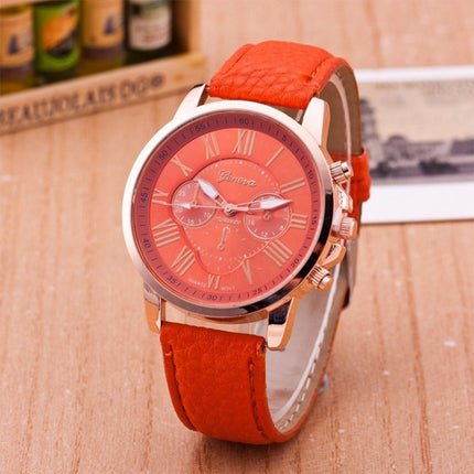 Women and Men Fashion Quartz Watches Leather Sports Casual Watch-garmade.com