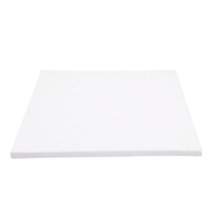 5 PCS Oil Acrylic Paint White Blank Square Artist Canvas Wooden Board Frame, 40x50cm-garmade.com