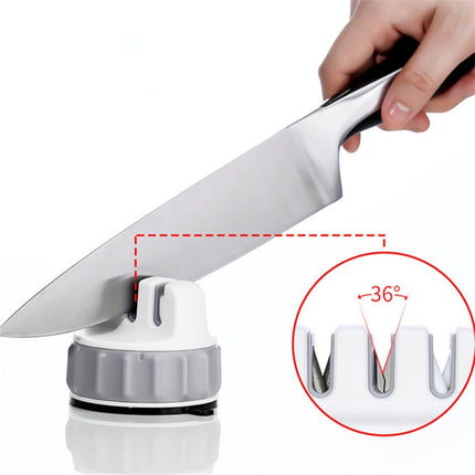 Kitchen Suction Cup Knife Sharpener Household Knife Sharpening Tool-garmade.com