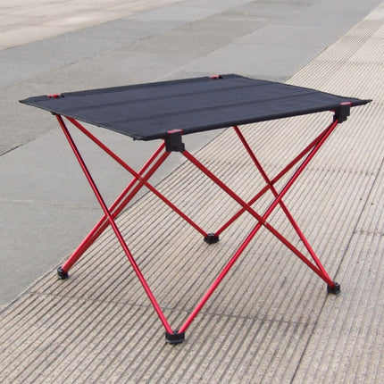 Portable Folding Table Desk Camping Outdoor Picnic Aluminum Ultralight Folding Table-garmade.com