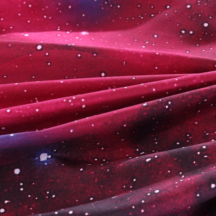 Bedding Sets Universe Outer Space Themed Bed Linen 3D Galaxy Duvet Cover, Size:200x230 (4 pcs)(xk001)-garmade.com