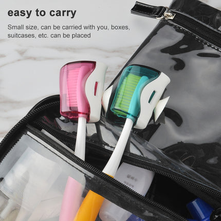 3 in 1 Creative Suction Cup Toothbrush Dust Cover-garmade.com