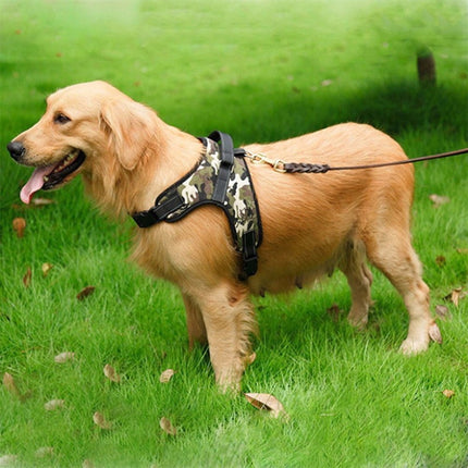 For Small Medium Large Dogs Pet Walking Chest Strap, Size:S(Red)-garmade.com