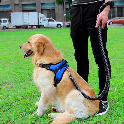 For Small Medium Large Dogs Pet Walking Chest Strap, Size:S(Blue)-garmade.com