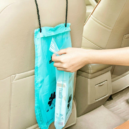 50 PCS Disposable Sticky Garbage Bags for Creative Cars(Green)-garmade.com