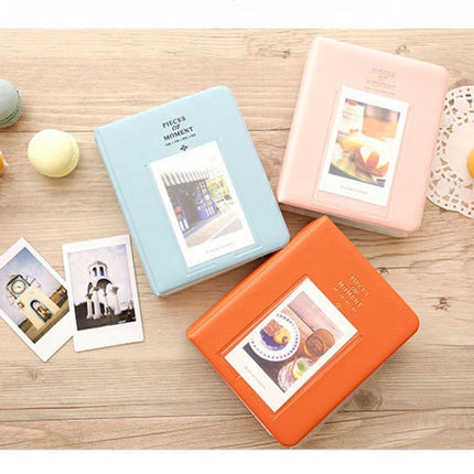 64 Pockets Name Card Pieces for Fujifilm Instax Mini 8 /7s /70 /25 /50s /90(Beige)-garmade.com