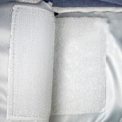 TAILUP Pets Carry Out Shoulder Bag Convenient Foldable Leather Chest Bag, Specification: M(Gray Blue)-garmade.com