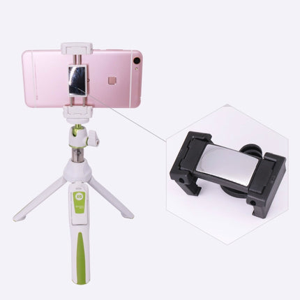 Benro MK10 Mobile Phone Live Bluetooth Remote Control Selfie Stick Tripod(White)-garmade.com