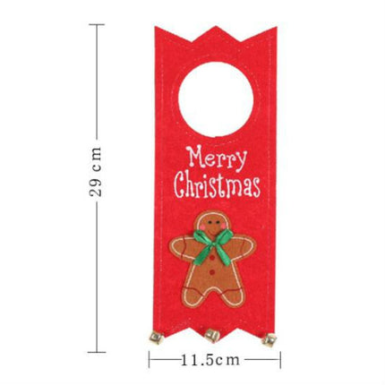 Christmas Decoration Store Door Lintel Pendant Ornaments Cartoon Christmas Decoration Door Hanging(Senior)-garmade.com