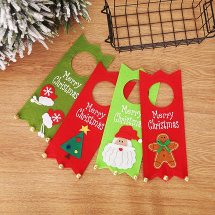 Christmas Decoration Store Door Lintel Pendant Ornaments Cartoon Christmas Decoration Door Hanging(Senior)-garmade.com