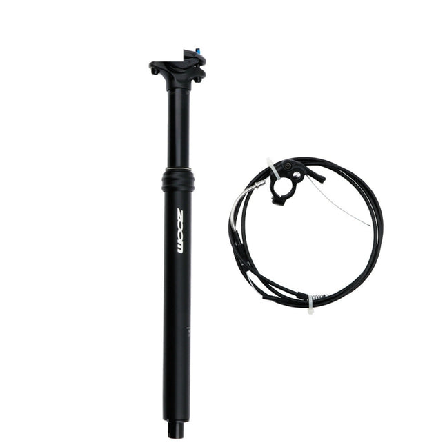 ZOOM Bicycle Wire-Controlled Hydraulic Lift Seat Tube Mountain Bike Seatpost, Size:30.9mm, Specification:400mm Internal Routing-garmade.com