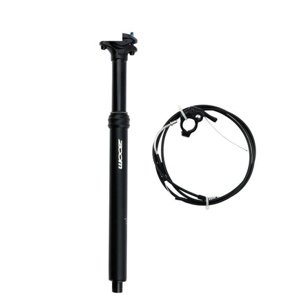 ZOOM Bicycle Wire-Controlled Hydraulic Lift Seat Tube Mountain Bike Seatpost, Size:31.6mm, Specification:400mm Internal Routing-garmade.com