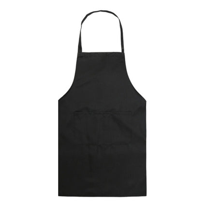 2PCS Kitchen Chef Aprons Cooking Baking Apron With Pockets(Yellow)-garmade.com