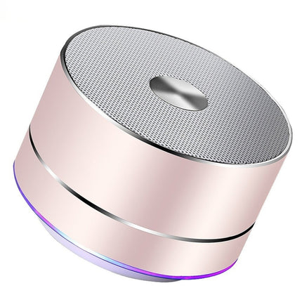 Portable Wireless Bluetooth Speaker Stereo LED Speakers with Built-in Mic MP3 MINI Subwoof Smart Column Loudspeaker-garmade.com