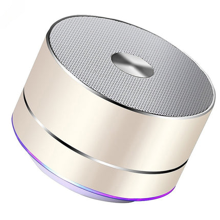 Portable Wireless Bluetooth Speaker Stereo LED Speakers with Built-in Mic MP3 MINI Subwoof Smart Column Loudspeaker-garmade.com