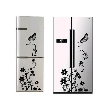 Creative Refrigerator Sticker(Black)-garmade.com