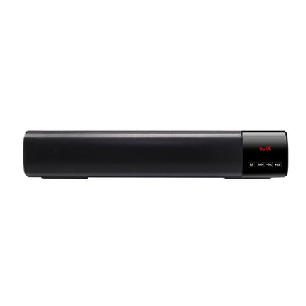 TOPROAD High Power 10W HIFI Portable Wireless Bluetooth Speaker Stereo Soundbar TF FM USB Subwoofer Column for Computer TV Phone(Black)-garmade.com