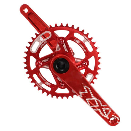 Snail Positive And Negative Tooth Discs Mountain Bike Single Disc Large Tooth Disc 104mm Bcd, Specification:44T(Red)-garmade.com