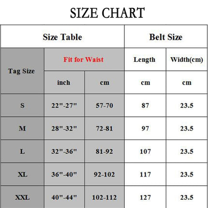 Body Shaping Underwear Abdomen Belt Fat Burning Paste New Fashion Sports Fitness Belly Belt, Size:XXL (Black)-garmade.com
