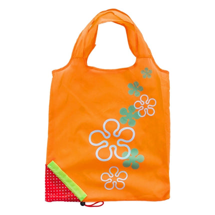 Creative Strawberry Shopping Reusable Folding Reusable Grocery Shopping Bag(Orange)-garmade.com