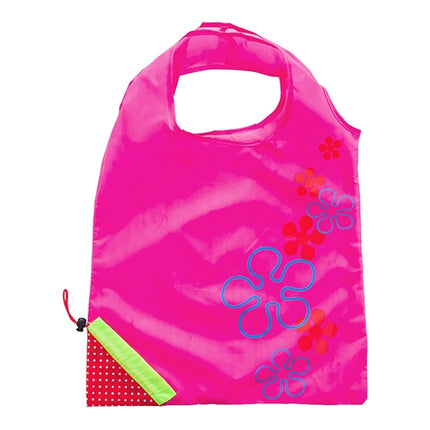 Creative Strawberry Shopping Reusable Folding Reusable Grocery Shopping Bag(Rose Red)-garmade.com