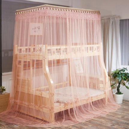 Double-layer Bunk Bed Telescopic Support Floor-to-child Bed Mosquito Net, Size:90x190 cm(Jade)-garmade.com