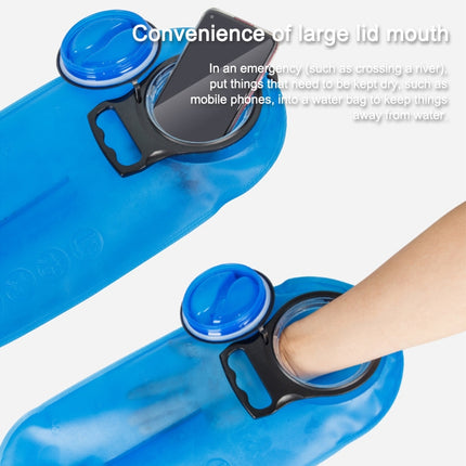 Outdoor Supplies Bicycle Water Bag Sports Water Bag Camping Water Bag, Size:2L(Blue)-garmade.com