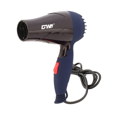 GW-555 220V Portable Mini Hair Blower Foldable Traveller Household Electric Hair Dryer(Silver)-garmade.com