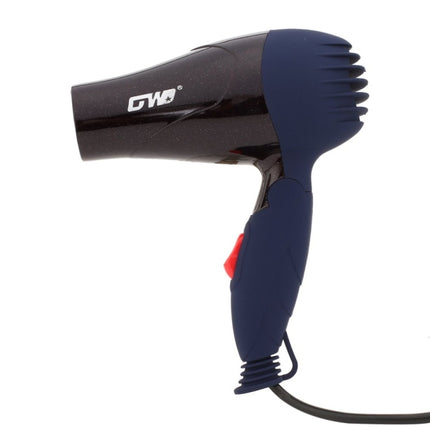 GW-555 220V Portable Mini Hair Blower Foldable Traveller Household Electric Hair Dryer(Silver)-garmade.com
