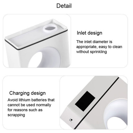 Mini Air Humidifier USB Air Mist Maker Spayer Night Light Aromatherapy Diffuser Air Purifier(White)-garmade.com