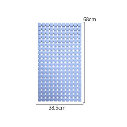 Bathroom Anti-slip Mat Shower Anti-fall Massage Foot Mat Random Color Delivery, Size:38.5x68cm-garmade.com