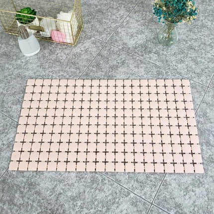 Bathroom Anti-slip Mat Shower Anti-fall Massage Foot Mat Random Color Delivery, Size:38.5x68cm-garmade.com