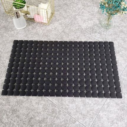 Bathroom Anti-slip Mat Shower Anti-fall Massage Foot Mat Random Color Delivery, Size:38.5x68cm-garmade.com