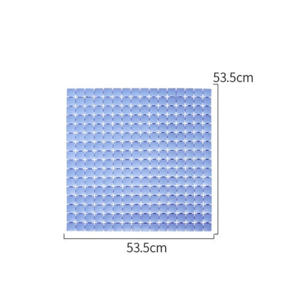 Bathroom Anti-slip Mat Shower Anti-fall Massage Foot Mat Random Color Delivery, Size:53.5x53.5cm-garmade.com