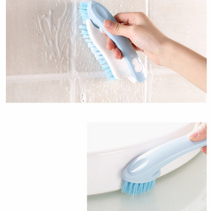 3 PCS Multifunctional Laundry Brush Combo Cleaning Brush For Soft Household Chores Random Color-garmade.com