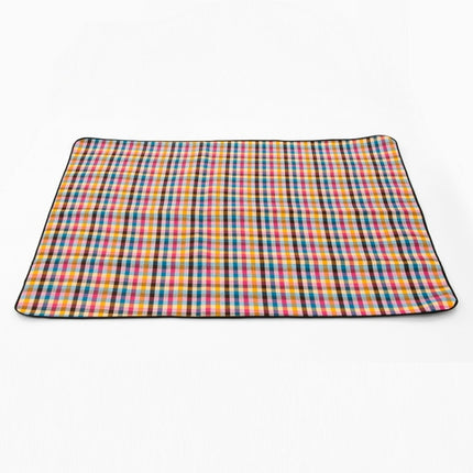 FP1409 6mm Thickened Moisture-Proof Beach Mat Outdoor Camping Tent Mat Without Storage Bag, Size:150x200cm(Colorful)-garmade.com