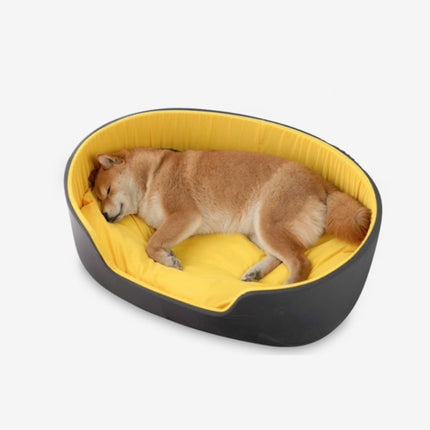 Two-Color Washable Comfortable Pet Nest with Cushion, Size:S 49x35x18cm-garmade.com