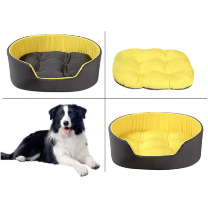 Two-Color Washable Comfortable Pet Nest with Cushion, Size:S 49x35x18cm-garmade.com